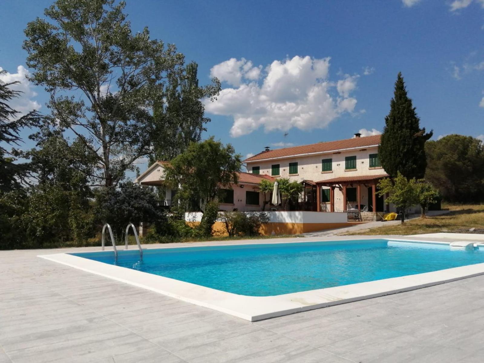 La Casa Del Ingles - Robledillo De La Jara Villa Buitenkant foto